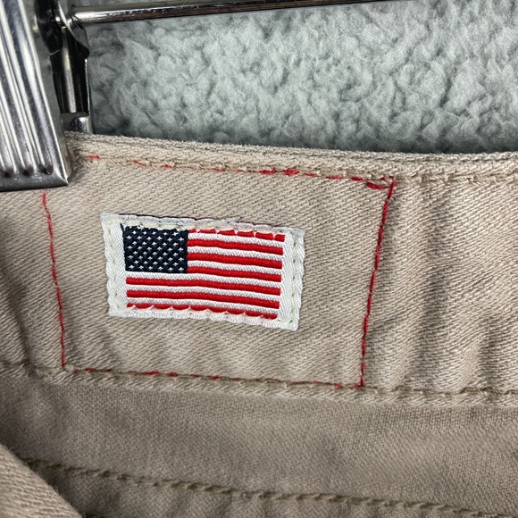 TRUE RELIGION Bobby Cut Off Shorts Womens 25 (26x2) Brown Pockets Comfort Denim - Picture 4 of 13